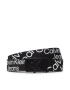 Calvin Klein Jeans Детски колан Stack Logo Aop Belt IU0IU00281 Черен - Pepit.bg