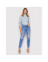 Calvin Klein Jeans Дънки J20J217827 Син Mom Fit - Pepit.bg