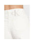 Calvin Klein Jeans Дънки J20J219525 Бял Mom Fit - Pepit.bg