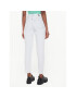 Calvin Klein Jeans Дънки J20J220859 Бял Mom Fit - Pepit.bg