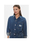 Calvin Klein Jeans Дънкова рокля Darted Denim Shirt Dress J20J222461 Тъмносин Slim Fit - Pepit.bg