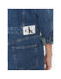 Calvin Klein Jeans Дънкова рокля Darted Denim Shirt Dress J20J222461 Тъмносин Slim Fit - Pepit.bg