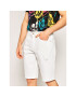 Calvin Klein Jeans Дънкови шорти Denim J30J314643 Бял Regular Fit - Pepit.bg