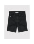 Calvin Klein Jeans Дънкови шорти IB0IB01176 Черен Regular Fit - Pepit.bg