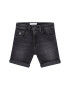 Calvin Klein Jeans Дънкови шорти Short ATH IB0IB00416 Черен Slim Fit - Pepit.bg