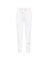 Calvin Klein Jeans Долнище анцуг J20J215518 Бял Regular Fit - Pepit.bg