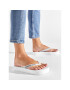 Calvin Klein Jeans Джапанки Beach Sandal Flatform YW0YW00716 Бял - Pepit.bg