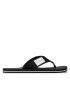 Calvin Klein Jeans Джапанки Beach Sandal Woven Patch YM0YM00657 Черен - Pepit.bg