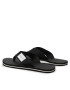Calvin Klein Jeans Джапанки Beach Sandal Woven Patch YM0YM00657 Черен - Pepit.bg