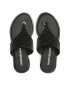 Calvin Klein Jeans Джапанки Flat Sandal Toe Slide Em Pa-Pl YW0YW00142 Черен - Pepit.bg