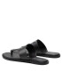 Calvin Klein Jeans Джапанки Flat Sandal Toe Slide Lth YW0YW00538 Черен - Pepit.bg