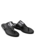 Calvin Klein Jeans Джапанки Flat Sandal Toe Slide Lth YW0YW00538 Черен - Pepit.bg