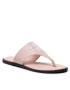 Calvin Klein Jeans Джапанки Flat Sandal Toe Slide Lth YW0YW00538 Розов - Pepit.bg