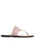 Calvin Klein Jeans Джапанки Flat Sandal Toe Slide Lth YW0YW00538 Розов - Pepit.bg