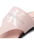 Calvin Klein Jeans Джапанки Flat Sandal Toe Slide Lth YW0YW00538 Розов - Pepit.bg