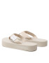 Calvin Klein Jeans Джапанки Flatform Flipflop YW0YW00993 Бежов - Pepit.bg