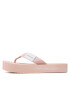 Calvin Klein Jeans Джапанки Flatform Flipflop YW0YW00993 Розов - Pepit.bg