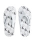 Calvin Klein Jeans Джапанки Logo Print Flip Flop V3X8-80156-0058 M Бял - Pepit.bg