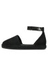 Calvin Klein Jeans Еспадрили Ankle Espadrille YW0YW01027 Черен - Pepit.bg