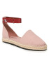 Calvin Klein Jeans Еспадрили Ankle Espadrille YW0YW01027 Розов - Pepit.bg