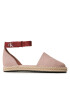 Calvin Klein Jeans Еспадрили Ankle Espadrille YW0YW01027 Розов - Pepit.bg