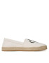 Calvin Klein Jeans Еспадрили Espadrille Ess Monogram YM0YM00654 Екрю - Pepit.bg