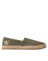 Calvin Klein Jeans Еспадрили Espadrille YM0YM00405 Зелен - Pepit.bg