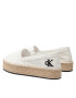 Calvin Klein Jeans Еспадрили Flatform Espadrille YW0YW00661 Бял - Pepit.bg