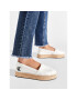 Calvin Klein Jeans Еспадрили Flatform Espadrille YW0YW00661 Бял - Pepit.bg