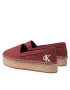 Calvin Klein Jeans Еспадрили Flatform Espadrille YW0YW00661 Бордо - Pepit.bg