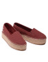 Calvin Klein Jeans Еспадрили Flatform Espadrille YW0YW00661 Бордо - Pepit.bg