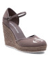 Calvin Klein Jeans Еспадрили Wedge Sandal Close Toe Co YW0YW00150 Кафяв - Pepit.bg