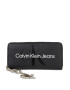 Calvin Klein Jeans Голям дамски портфейл Gifting Zip Around/Keyfob K60K611419 Черен - Pepit.bg