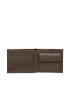 Calvin Klein Jeans Голям мъжки портфейл Micro Pebble Billfold W/Coin K50K507225 Кафяв - Pepit.bg