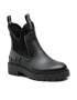 Calvin Klein Jeans Гумени ботуши Mid Rainboot Chelsea YW0YW01034 Черен - Pepit.bg