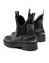 Calvin Klein Jeans Гумени ботуши Mid Rainboot Chelsea YW0YW01034 Черен - Pepit.bg