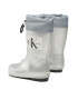 Calvin Klein Jeans Гумени ботуши Rain Boot V3X6-80425-0083 M Сребрист - Pepit.bg