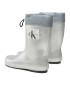 Calvin Klein Jeans Гумени ботуши Rain Boot V3X6-80425-0083 S Сребрист - Pepit.bg