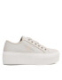 Calvin Klein Jeans Гуменки Cupsole Flatform Ny Pearl Wn YW0YW01221 Бежов - Pepit.bg