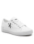 Calvin Klein Jeans Гуменки Ess Vulcanized Laceup Low Ny YW0YW00756 Бял - Pepit.bg