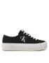 Calvin Klein Jeans Гуменки Vulc Flatform Essential Mono YW0YW01030 Черен - Pepit.bg