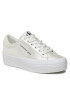 Calvin Klein Jeans Гуменки Vulc Flatform Laceup Ny Pearl Wn YW0YW01037 Бял - Pepit.bg