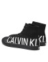 Calvin Klein Jeans Кецове Vulcanized Mid Sneaker Logo YM0YM00276 Черен - Pepit.bg