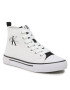 Calvin Klein Jeans Кецове High Top Lace-Up Sneaker V3X9-80569-0890 S Бял - Pepit.bg