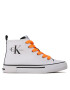 Calvin Klein Jeans Кецове High Top Lace Up Sneaker V3X9-80569-0890X002 M Бял - Pepit.bg