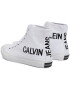 Calvin Klein Jeans Кецове Iacopo Canvas S0597 Бял - Pepit.bg