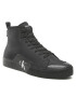 Calvin Klein Jeans Кецове Skater Vulc Laceup Mid Ny YM0YM00480_1 Черен - Pepit.bg