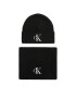 Calvin Klein Jeans Комплект шал и шапка Gifting Mono Beanie/Scarf K50K511199 Черен - Pepit.bg