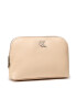 Calvin Klein Jeans Несесер Minimal Monogram Make Up Bag K60K608403 Бежов - Pepit.bg