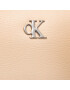 Calvin Klein Jeans Несесер Minimal Monogram Make Up Bag K60K608403 Бежов - Pepit.bg